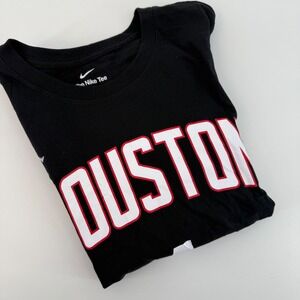 Nike Houston Rockets Jalen Green NBA Basketball Jersey T Shirt Mens Medium Black